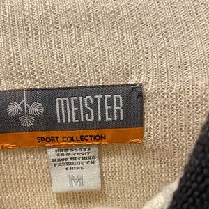 Meister Women's Cream Crewneck Sweater - Sport Collection